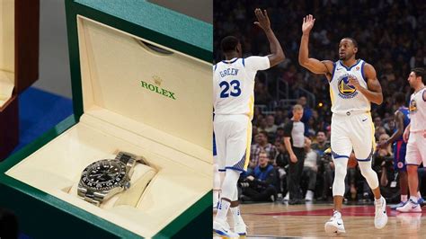 stephen curry rolex gifts|Stephen Curry gifts Draymond Green, Andre Iguodala .